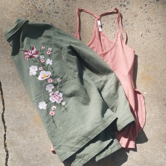 RELISTED Roly Poly embroidered olive jacket - Picture 8 of 8